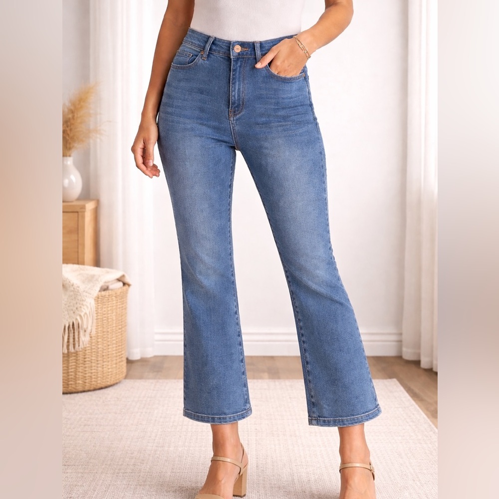 Nicole Miller Soho High Rise Kick Flare Jeans – Size 4